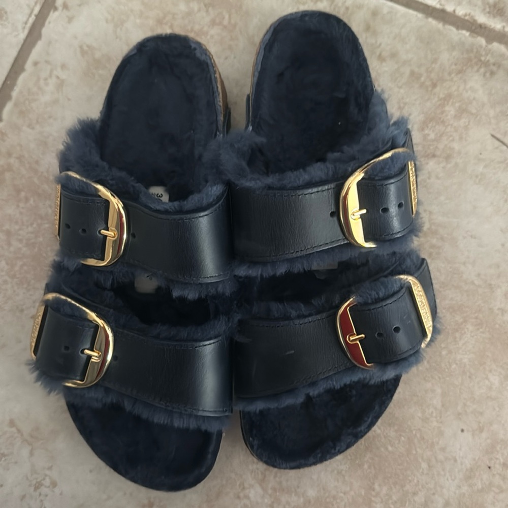Arizona Big Buckle Shearling
Oiled Leather new 36 Birkenstock